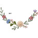 373 Floral Hedgehog