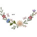 373 Floral Hedgehog