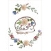 373 Floral Hedgehog