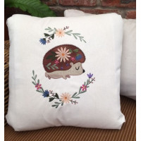 373 Floral Hedgehog
